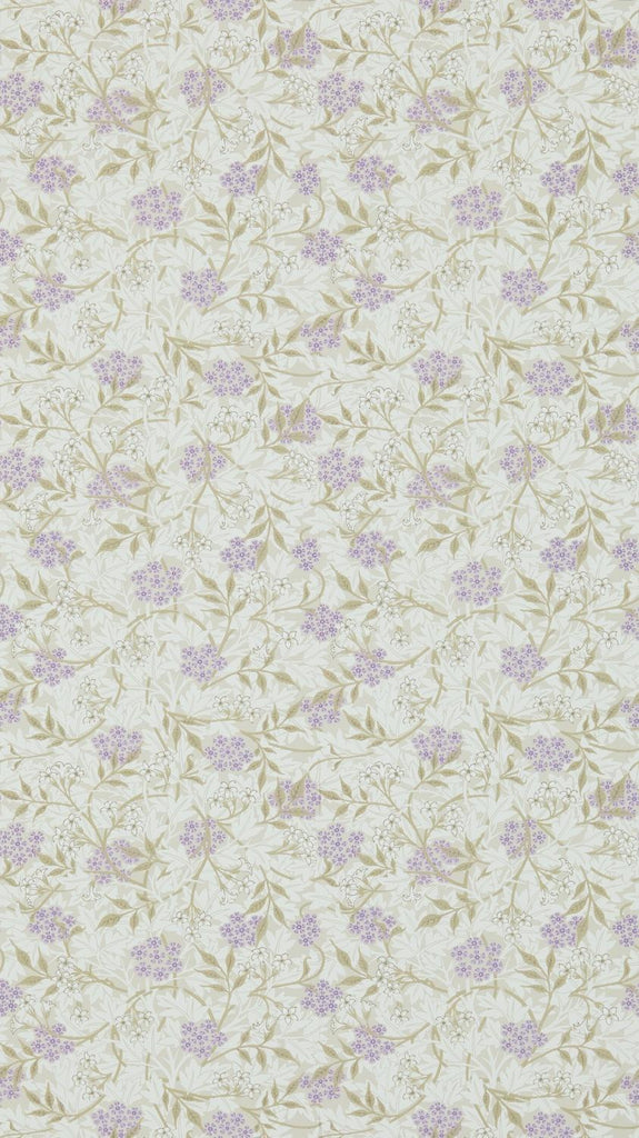 Morris & Co Jasmine Lilac/Olive Wallpaper