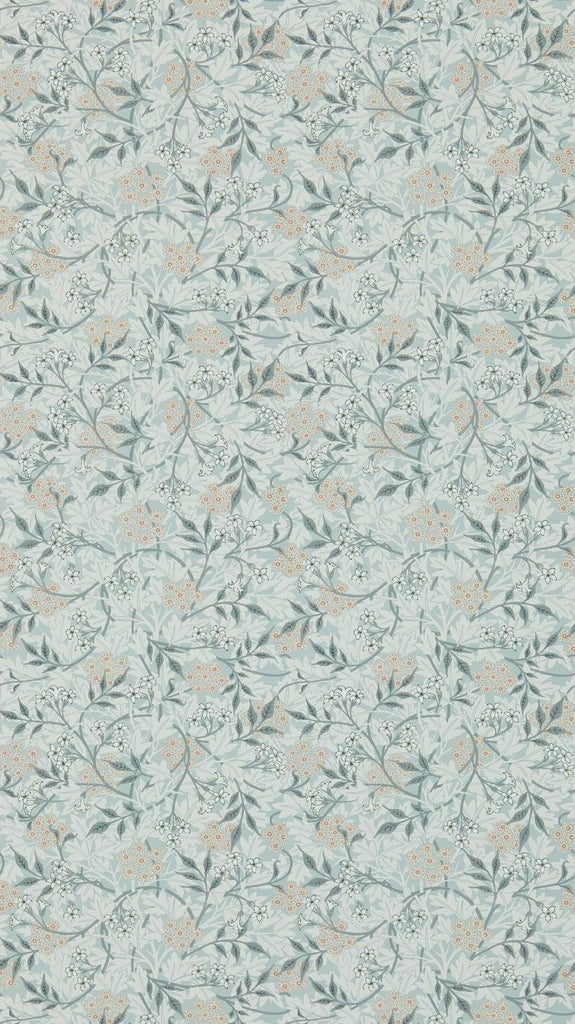 Morris & Co Jasmine Silver/Charcoal Wallpaper