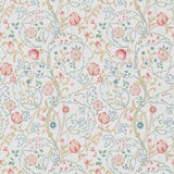 Morris & Co Mary Isobel Pink/Ivory Wallpaper