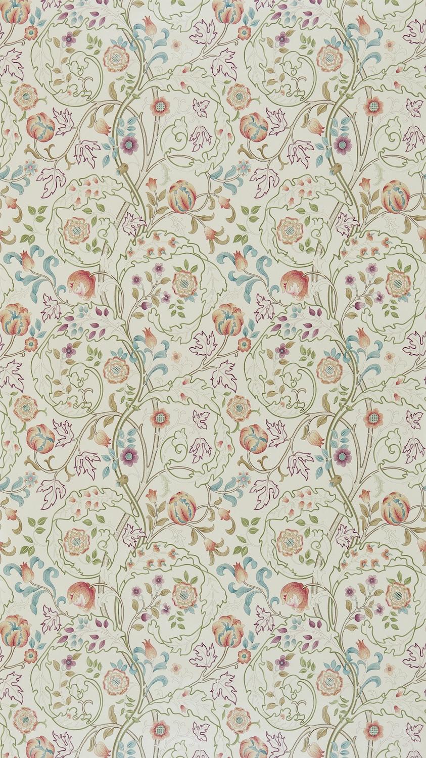 Morris & co Mary Isobel Rose/Artichoke Wallpaper