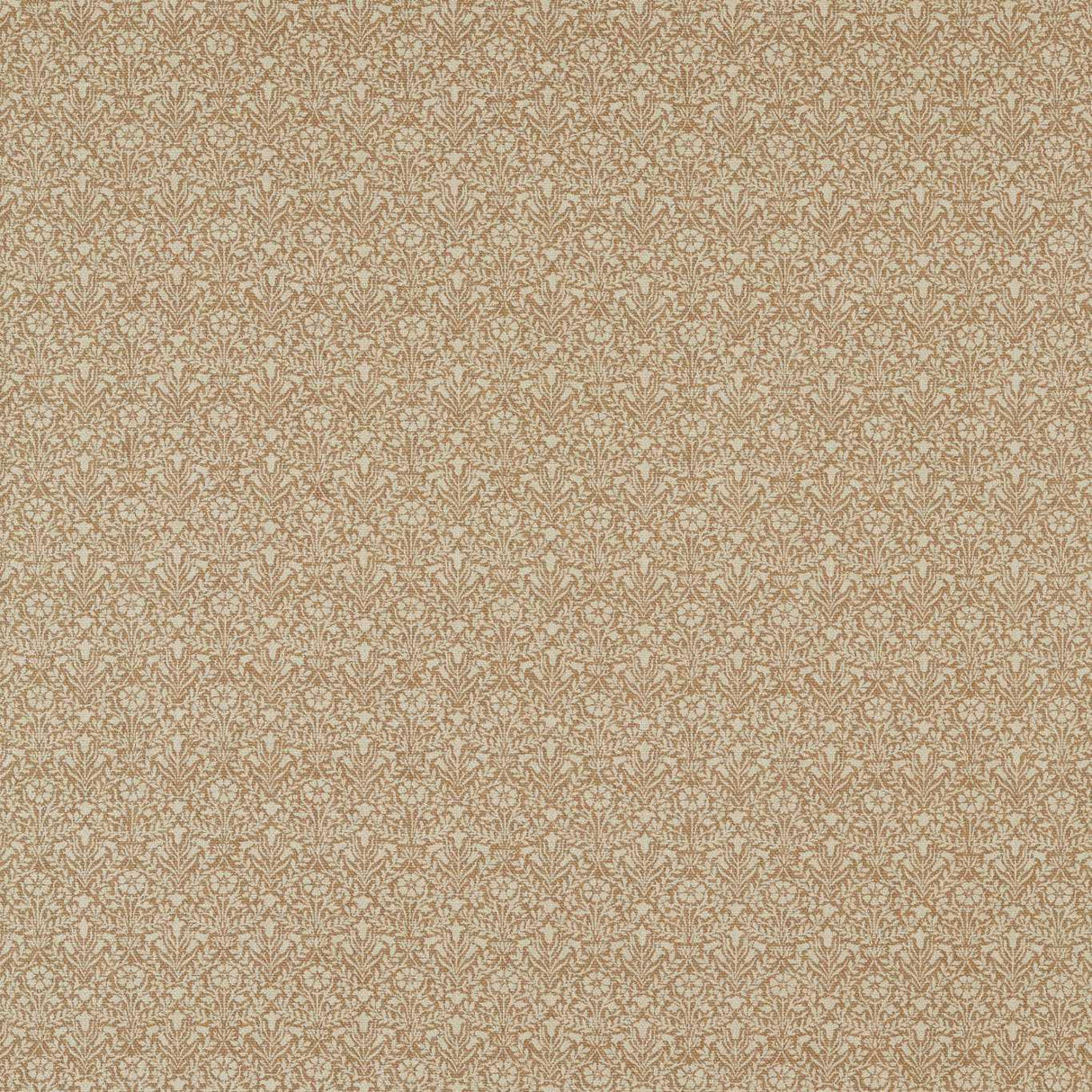 Morris & Co Bellflowers Wheat Fabric