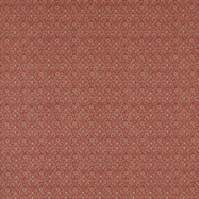 Morris & Co Bellflowers Russet Fabric