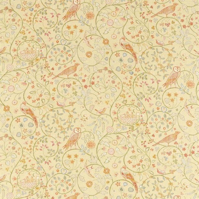 Morris & Co Newill Lemon Fabric