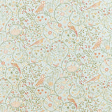 Morris & Co Newill Grey Blue Fabric