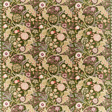 Morris & Co Wilhelmina Moss Fabric