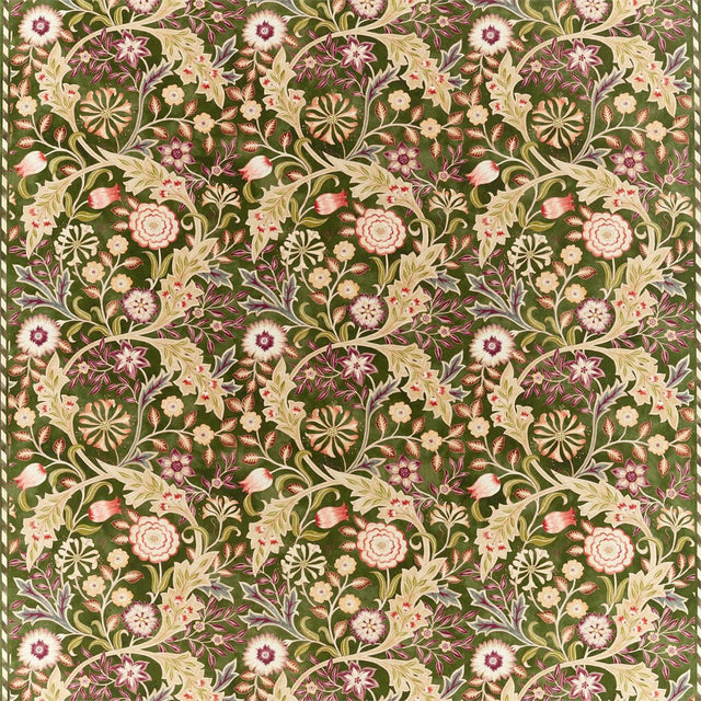 Morris & Co Wilhelmina Moss Fabric