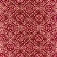 Morris & Co Brophy Embroidery Wine Fabric