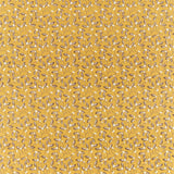 Morris & Co Mistletoe Embroidery Saffron Fabric