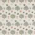 Morris & Co Orchard Bayleaf/Rose Fabric