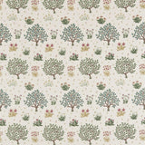 Morris & Co Orchard Bayleaf/Rose Fabric