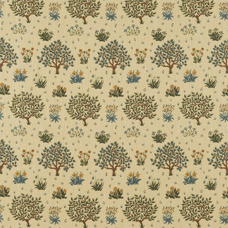 Morris & Co Orchard Olive/Gold Fabric