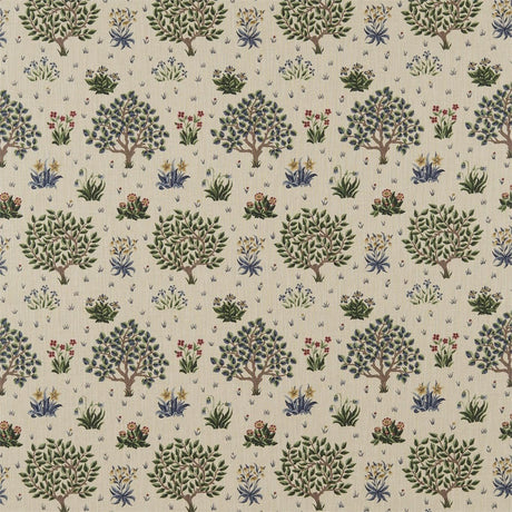 Morris & Co Orchard Forest/Indigo Fabric