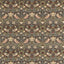 Morris & Co Strawberry Thief Chocolate/Slate Fabric