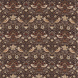Morris & Co Strawberry Thief Grape/Gold Fabric