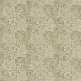 Morris & Co Marigold Olive/Linen Fabric