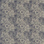 Morris & Co Marigold Indigo/Linen Fabric