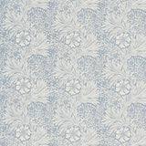 Morris & Co Marigold Blue/Ivory Fabric