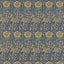 Morris & Co Kennet Indigo/Gold Fabric