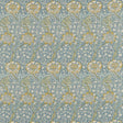 Morris & Co Kennet Sea Blue/Lichen Fabric