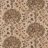 Morris & Co Kelmscott Tree Mulberry/Russet Fabric