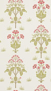 Morris & Co Meadow Street Rose/Olive Wallpaper