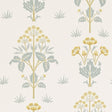 Morris & Co Meadow Street Gold/Slate Wallpaper