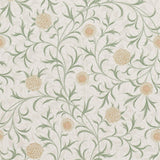 Morris & Co Scroll Thyme/Pear Wallpaper