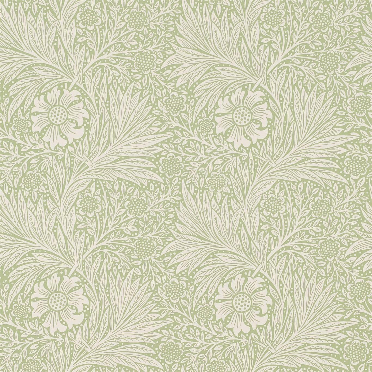 Morris & Co Marigold Artichoke Wallpaper
