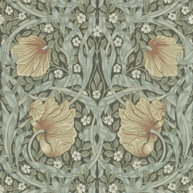 Morris & Co Pimpernel Bayleaf/Manilla Wallpaper