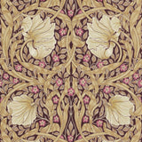 Morris & Co Pimpernel Fig/Sisal Wallpaper