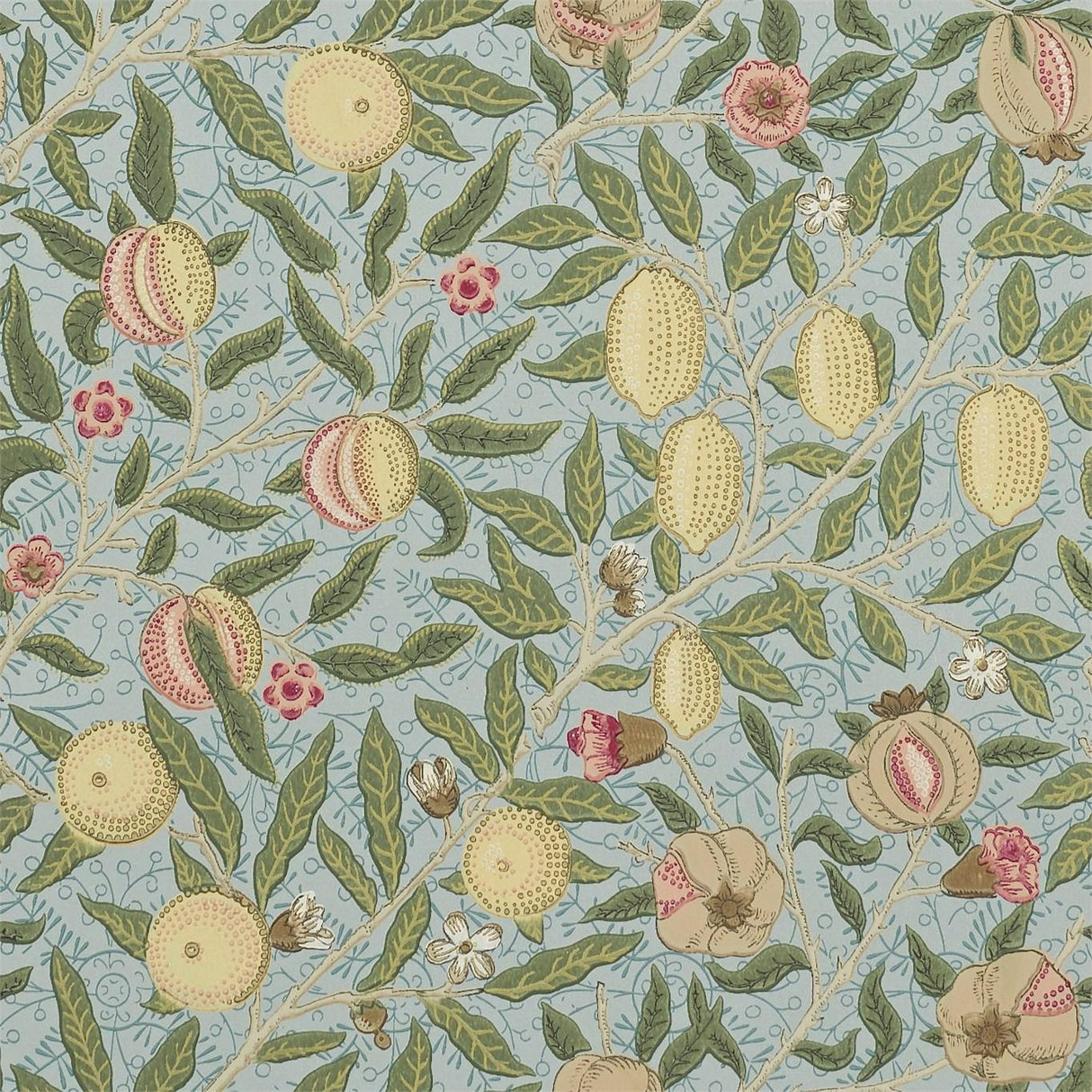 Morris & Co Fruit Slate/Thyme Wallpaper