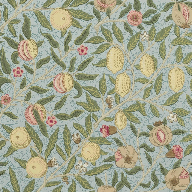 Morris & Co Fruit Slate/Thyme Wallpaper