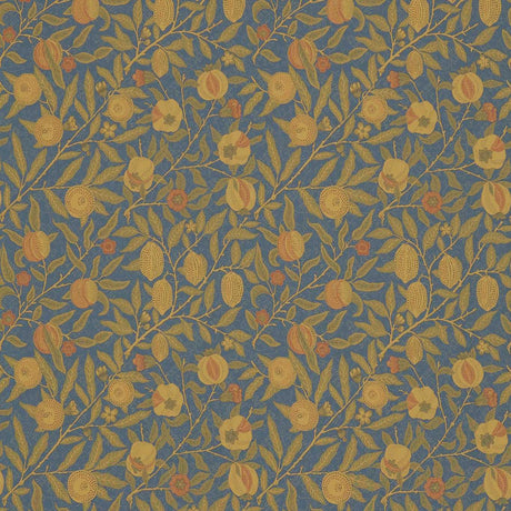 Morris & Co Fruit Blue/Thyme Fabric
