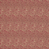 Morris & Co Willow Bough Crimson/Manilla Fabric
