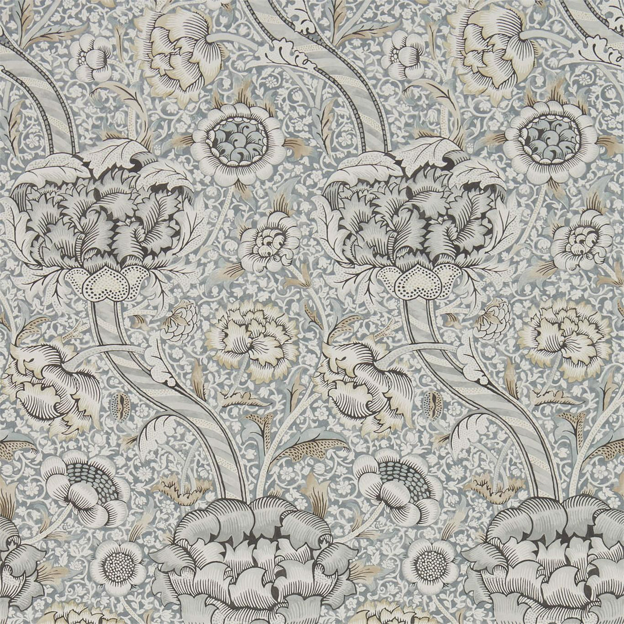 Morris & Co Wandle Grey/Stone Wallpaper