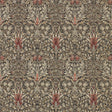 Morris & Co Snakeshead Charcoal/Spice Wallpaper