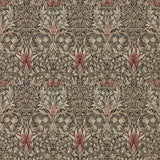 Morris & Co Snakeshead Charcoal/Spice Wallpaper