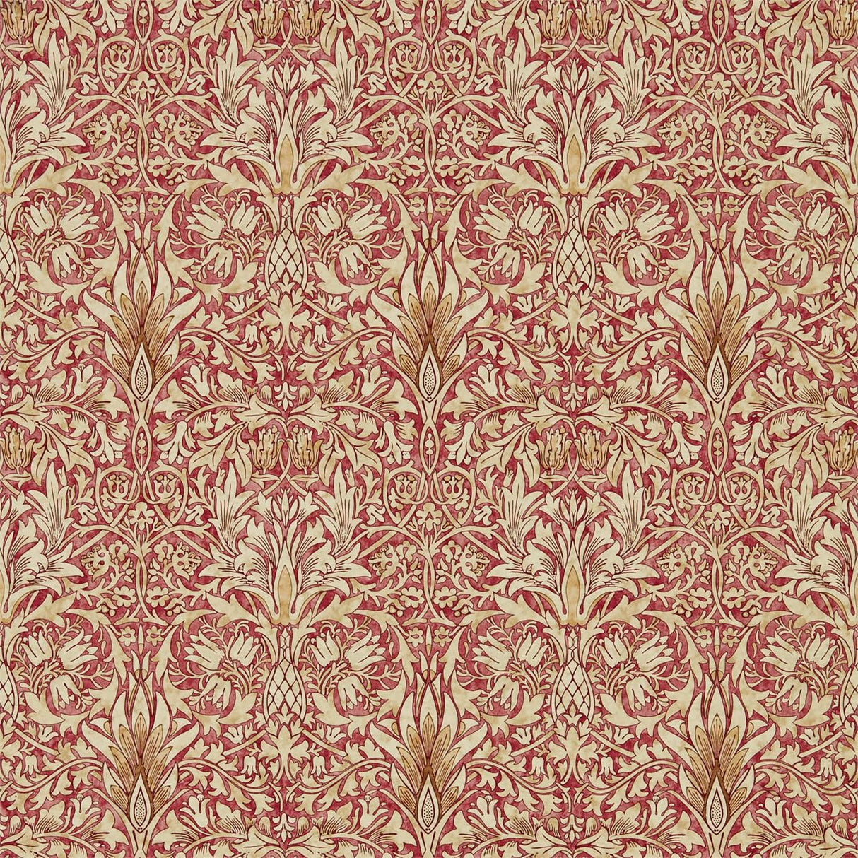 Morris & Co Snakeshead Madder/Gold Wallpaper