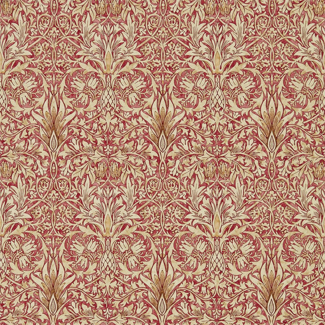 Morris & Co Snakeshead Madder/Gold Wallpaper