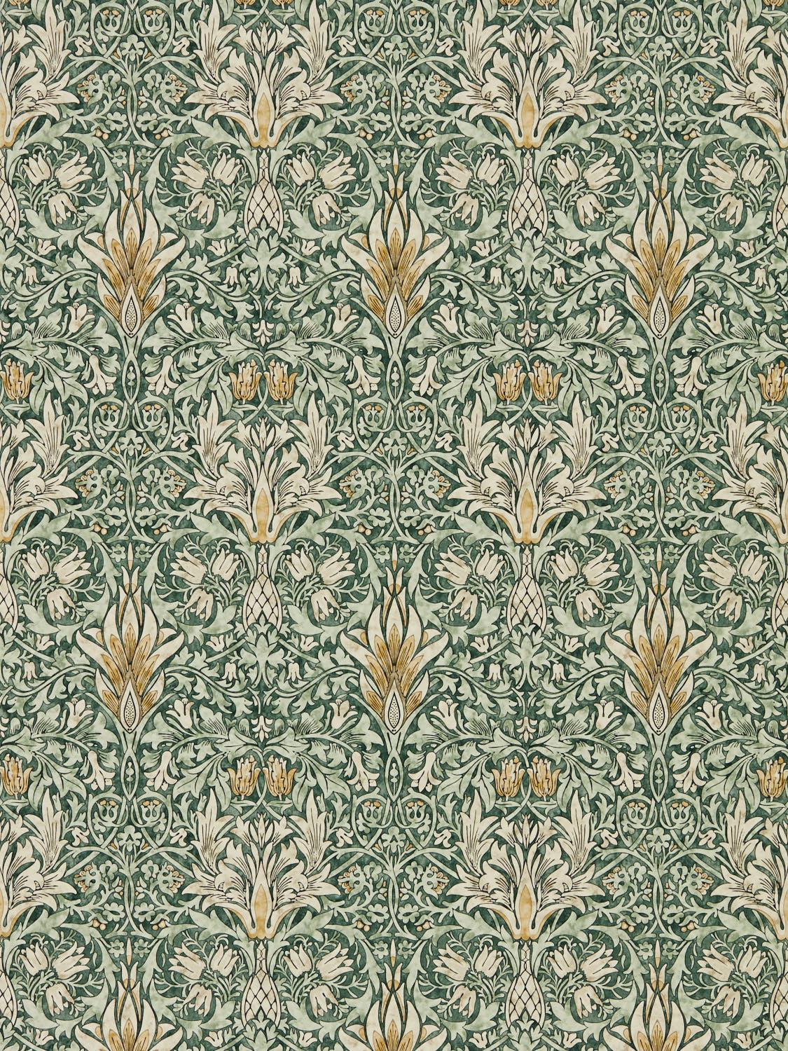 Morris & co Snakeshead Forest/Thyme Wallpaper