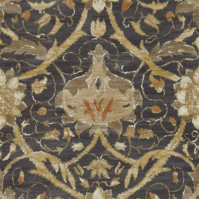 Morris & Co Montreal Charcoal/Bronze Wallpaper