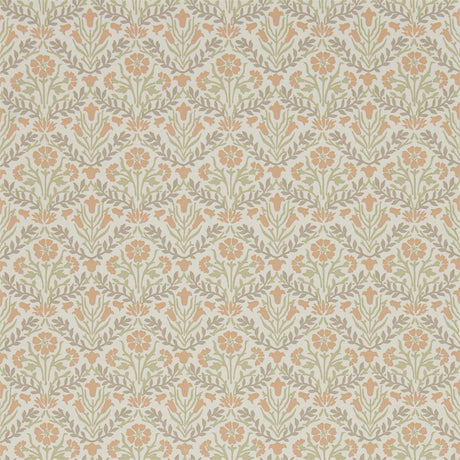 Morris & Co Morris Bellflowers Saffron/Olive Wallpaper