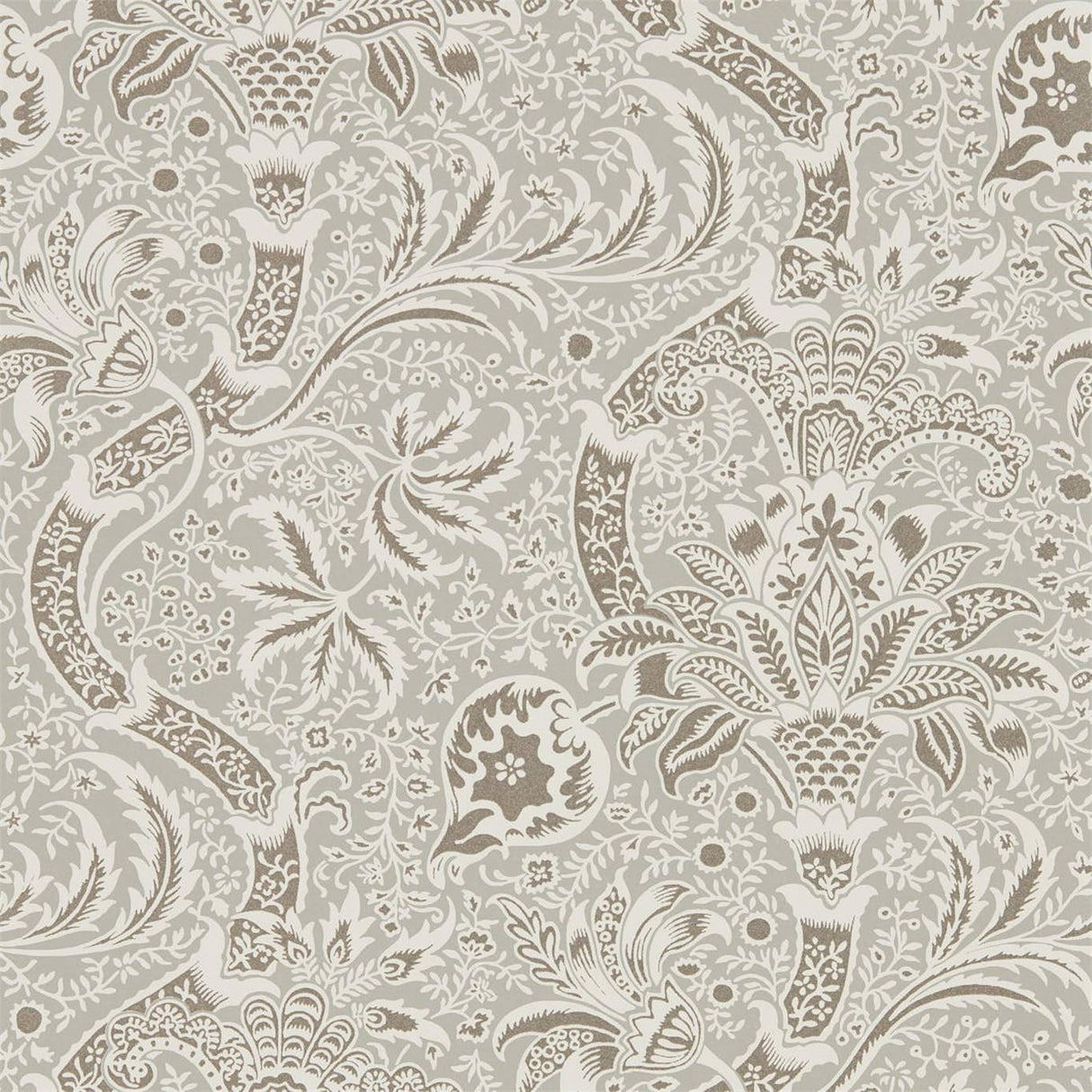 Morris & Co Indian Grey/Pewter Wallpaper