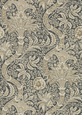 Morris & co Indian Charcoal/Nickel Wallpaper