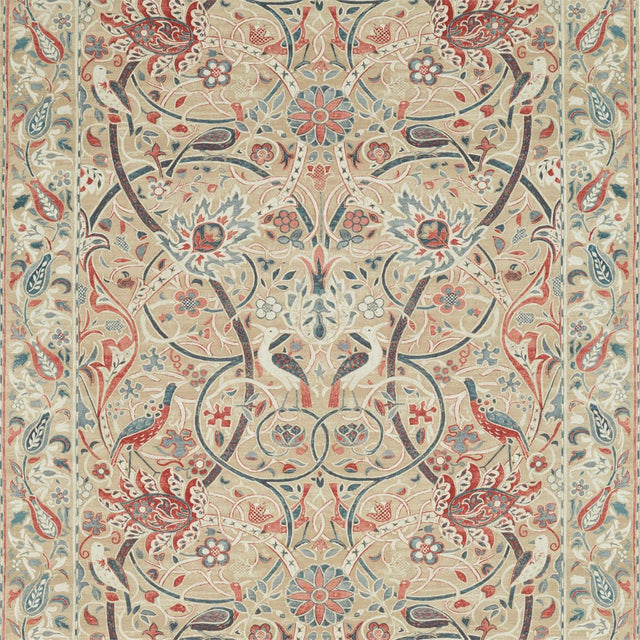 Morris & Co Bullerswood Spice/Manilla Fabric