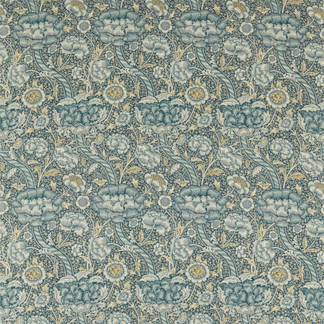 Morris & Co Wandle Blue/Stone Fabric