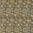 Morris & Co Wandle Charcoal/Mustard Fabric