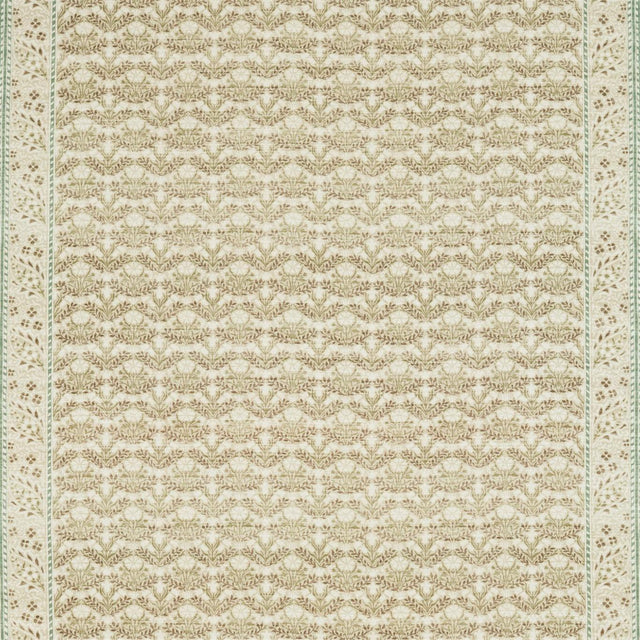 Morris & Co Morris Bellflowers Fennel/Grey Fabric