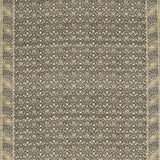 Morris & Co Morris Bellflowers Charcoal/Olive Fabric