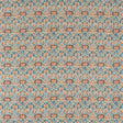Morris & Co Little Chintz Teal/Saffron Fabric